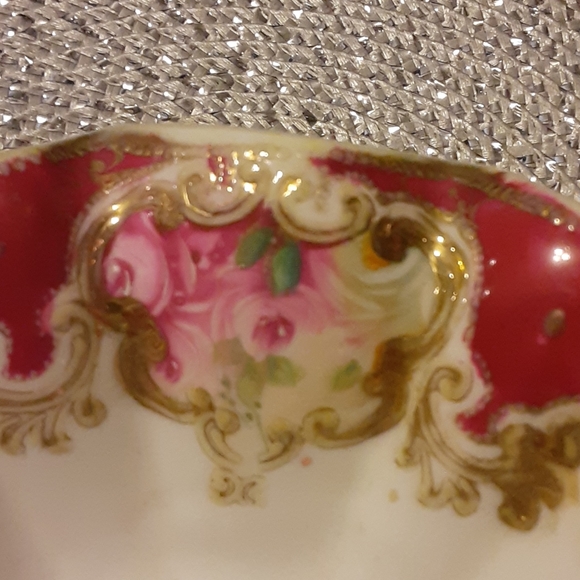 Noritake Nippon hand-painted scalloped Edge 1900's - Picture 5 of 9